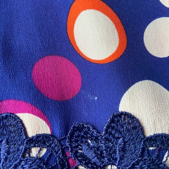 Anthropologie Moulinette Soeurs Silk Sleeveless  Lace Dress - Picture 14 of 16